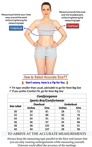 Image of Sports Premium Dual Layered Bra for Girls and Women