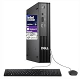 Dell OptiPlex Next-Generation, Pro Micro Business Desktop, Intel Core Ultra5 235T, up to 5GHz,16GB DDR5 RAM, 512GB SSD, WiFi 6E, Bluetooth, Windows 11 Pro, HDMI, DisplayPort, Wired Keyboard&Mouse