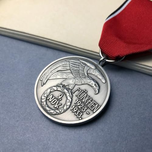 FOTN Replica German NOV Blood Medal Cross Emblem Foreign Metal Commemorative Medal - Badge-WW2 Military Badge Pins Medal, Black3