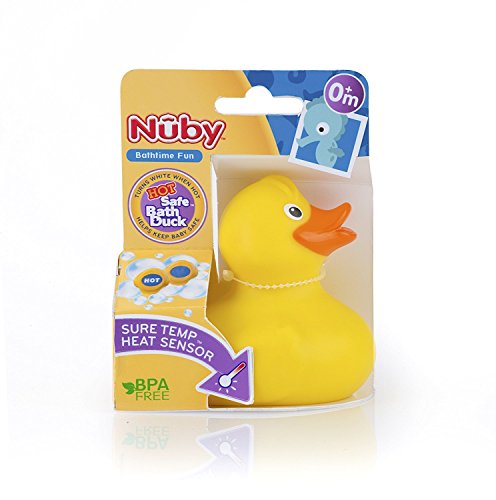 Image of Nuby Hot-Safe Bath Duck