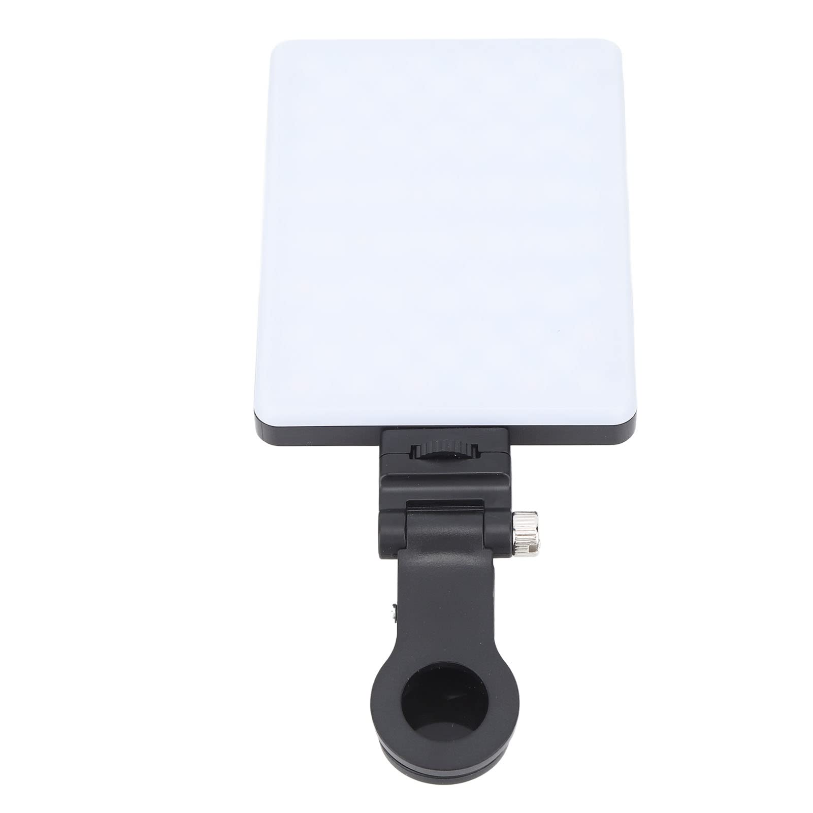 Luz de video LED portátil recargable de 2000 mAh con panel regulable 8