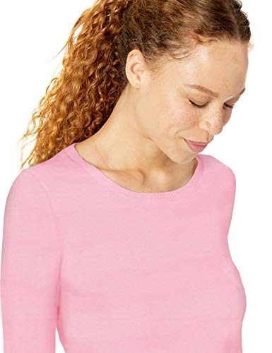 Image of Amazon Essentials Women's Long-Sleeve Lightweight Crewneck Sweater, Flattering (Available in Plus Size)