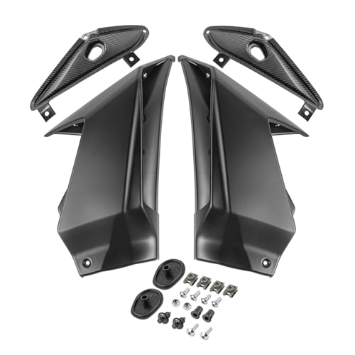 Aileron aérodynamique CBR650R de carénage, déflecteur d'air Matt Black 2019-2023