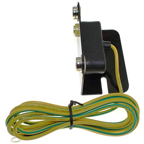 Image of MEETOOT 2pcs 2 Holes ESD Anti Static L-Type Grounding Socket for Wrist Strap Ground