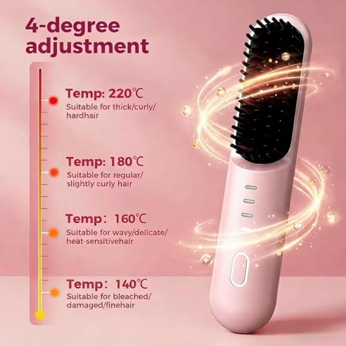 Go Brush Pro para Cabello Corto - Cepillo Alisador Ionico miniatura 7