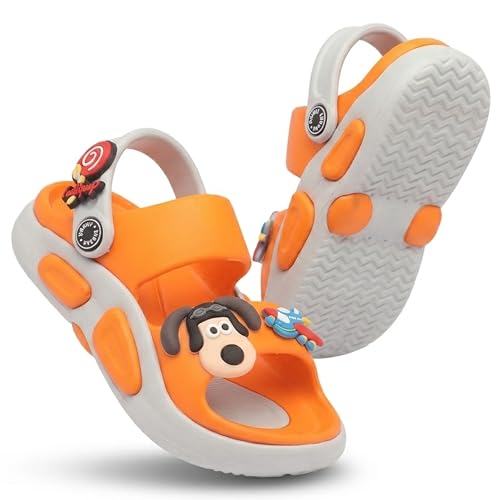 Image of Foot Trends Soft EVA Kids Sandals | Lightweight with Adjustable Strap | Soft Cushioning Sandals for Kids Boys and Girls