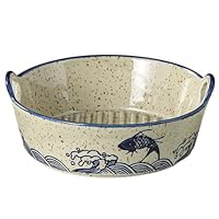 Keramische Ovenschalen, Met Handvat Ovenschaal, Rechthoekige Lasagneschaal, Braadpan, Magnetron En Oven-D|700 ML