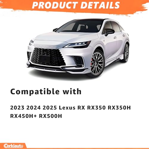 Estribos laterales compatibles con Lexus RX 2023-2025 miniatura 2