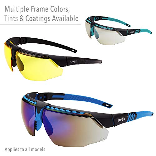 Honeywell Uvex Avatar Safety Glasses, Teal Frame with SCT-Reflect 50 Lens & Anti-Scratch Hardcoat (S2884) - image 6