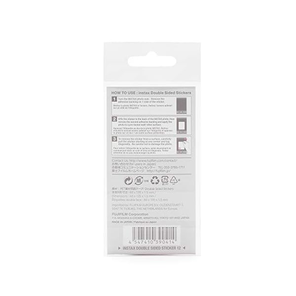 Instax Mini doppelseitiges Klebeband (12 hj.) – Bild 3