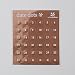 Erin Condren Date Dots Metallic Rose Gold Color. 432 Adhesive Date Dot Stickers w/36 Date Stickers per Page