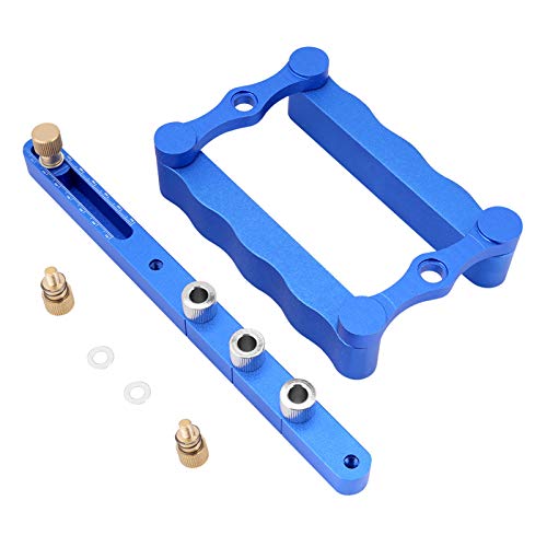 KATSU Selbstzentrierende Dübellehre - Metrisch 6/8/10mm | Für Holzbearbeitung & Möbelbau