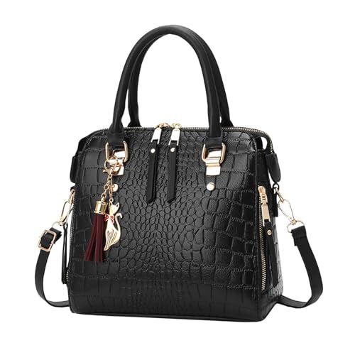 Sac motif pierre grande capacité et look décontracté chic pour l'hiver