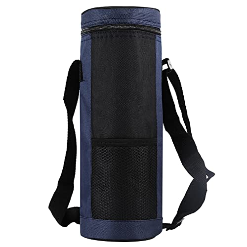 Bolsa de transporte Oxford aislada para botella de agua, bebida, almuerzo, adecuada para escalada, senderismo, caminar al aire libre