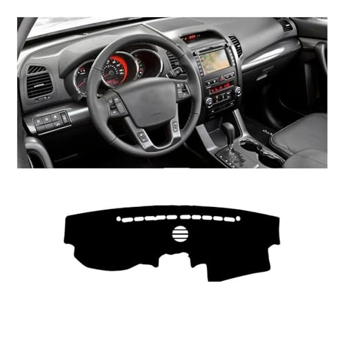 Tapis de tableau de bord Kia Sorento 2 XM résout reflet pare-brise