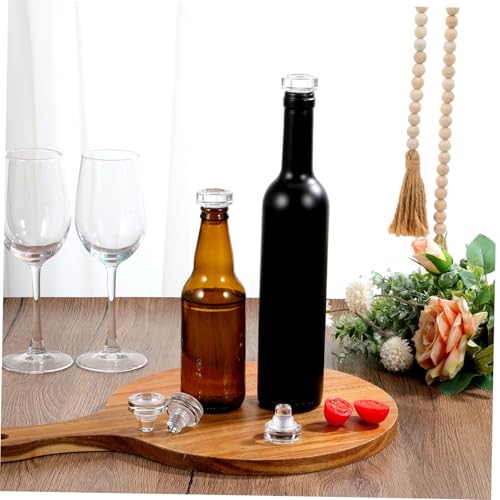 Tapones para botellas de vino de cerveza reutilizables de silicona en forma de T 6