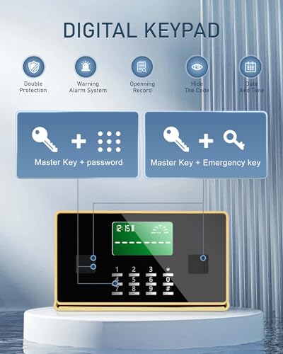 Image of TIGERKING Large Safe 11.5 Cu Ft, Dual-Control Lock, Home & Office Use