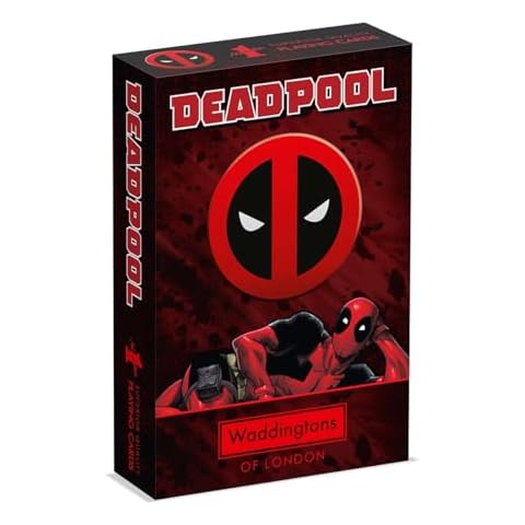 Waddingtons Number 1 Deadpool Playing Card Game Cover