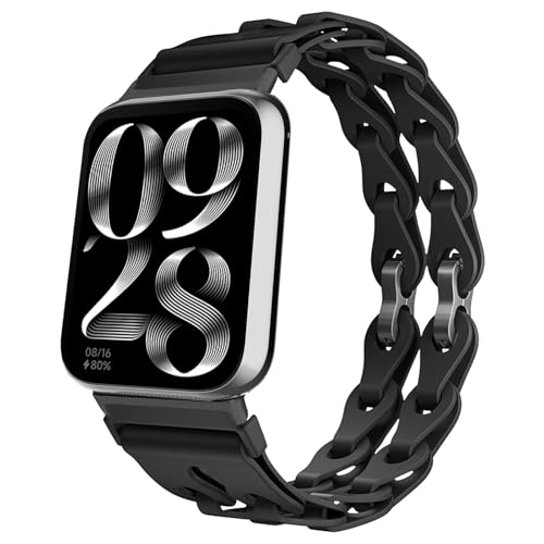 [ZoRoll] �V���R���o���h Xiaomi Redmi Watch 6 / 5 / 4 �Ή� �����x���g�_�炩���V���R���� �������҂݃f�U�C�� ���߉\�ȋ������o�b�N�� �ʋC��/�h��/�y�� �����o���h �j�����p �ւ��x���g Xiaomi Smart B