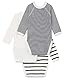 Petit Bateau Unisex BabyLangarm-Body für Neugeborene (3er Pack) , Variante 1, 3 Monate