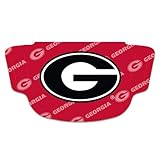 WinCraft NCAA Georgia Bulldogs Unisex Fan Gear Face Mask, Team Colors, One Size