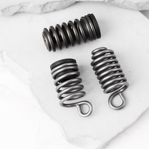 AS Axis Spindleon 3-teiliges Ölsägen-Öltopf-Stoßdämpfer-Pufferfeder-Set 545033901 545033801 545063101 Kompatibel mit Husqvarna 120 230 235