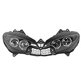 [Material ABS de calidad] La cubierta del faro de la motocicleta está hecha de material ABS de alta calidad, resistente y duradero, con una larga vida útil.