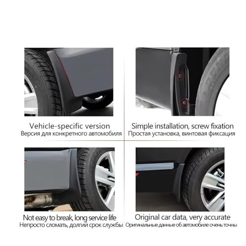 Garde-boue Volvo V60 2012-2021 : bavettes avant et arrière - 4