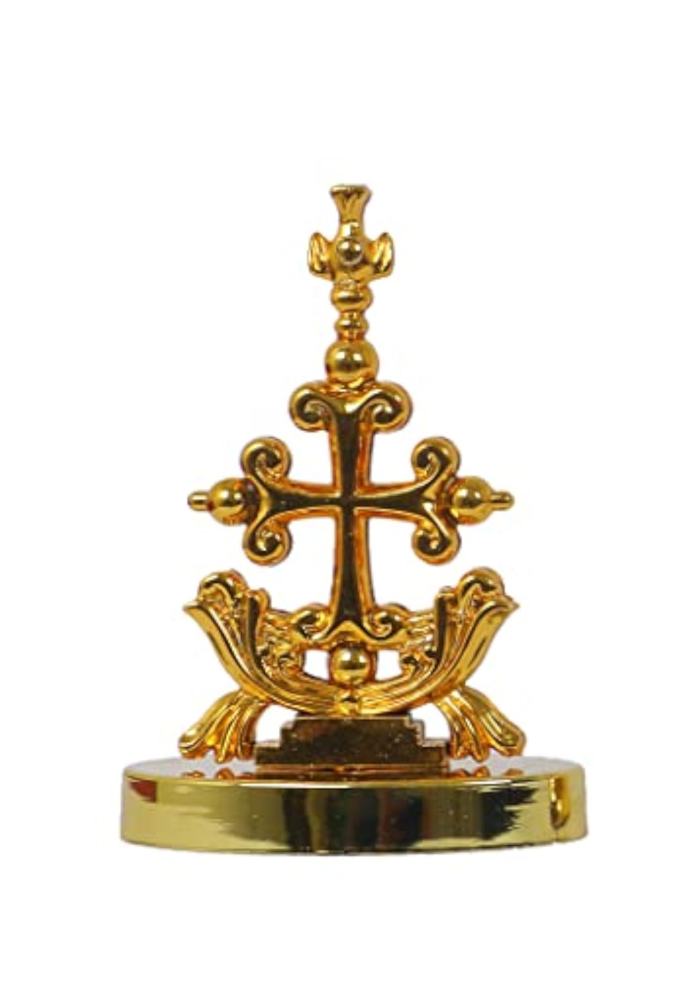 Plastic Sleeva Cross Saint Thomas Christian Holy Cross Statue