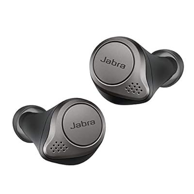 Jabra ノイズキャンセリング 完全ワイヤレスイヤホン Elite 75t チタニウムブラック Bluetooth® 5.0 マルチポイント [国内正規品]