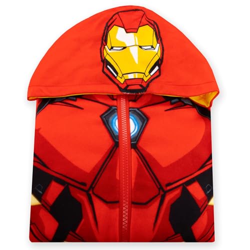 Combinaison Enfant Iron Man chaude en polaire isolante et douce - 7