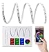 Produktbild 10 Meter RGB LED Stripe Streifen (30 LED/m, IP65) mit Wifi Steuerung & Netzteil