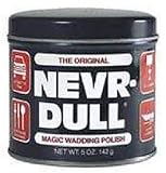 Original Nevr-Dull Model L 5 oz Magic Wadding Metal Polish - Quantity 2