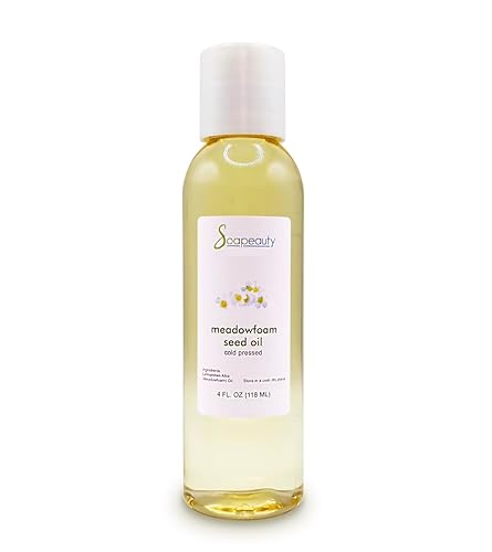 Miniatura 7 de Soapeauty MEADOWFOAM - Aceite de semillas prensado en frío sin refinar | Aceite de semilla de espuma de prado natural 100% puro para cara y cabello