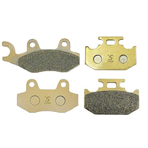 S SYUU High-Performance Reliable Motorcycle Front Rear Brake Pads Compatible with Yamaha YZ 125 WR 250 YZ 250 1992 1993 1994 1995 1996 1997 DT 200 TT 250 R 1993-2000 - Easy Installation FA135F FA152R