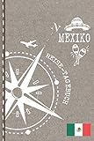 Mexiko Reisetagebuch: Reise Tagebuch zum Selberschreiben, ca. A5 - Journal Dotted Punkteraster, Bucket List für Urlaub, Ferien Trip, Auslandsjahr, Auswanderer - Notizbuch Dot Grid punktiert - Stylesyndikat Mexiko Bücher 