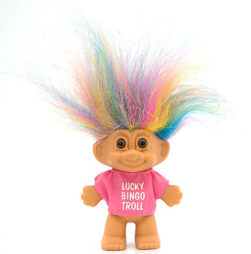 Muñeco Russ Lucky Bingo Troll Mini 3 pulgadas miniatura 1