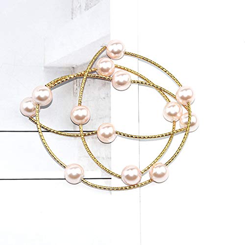 Bracciale in Pietra, Bracciale in Perline Naturale Bracciale Multi-Giro Elastico Bracciale in Perline di Perline Femmina Femmina Bracciale Multi-Strato Bracciale Gioielli Personalizzati Accessori