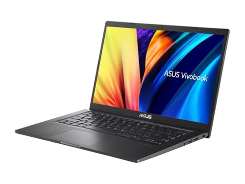 Image of ASUS VivoBook Laptop - 14 inch HD Display - Intel Core i3-1115G4 Processor - 4GB DDR4 on Board + 4GB DDR4 SO-DIMM - 256GB PCIe SSD - Backlit Keyboard - Windows 11 Home