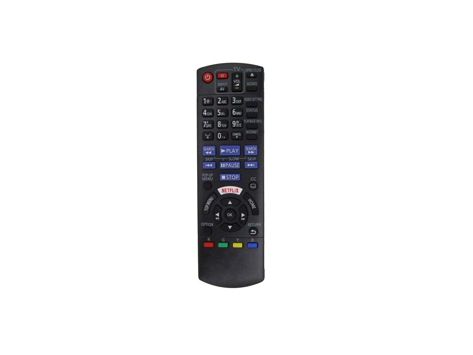Telecomando for Panasonic N2QAYB001031 N2QAYB001027 N2QAYB000962 N2QAYB000958 DP-UB420GN DP-UB424Ultra Hd Lettore di dischi Blu-ray