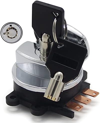 Ignition Switch and Ignition Key Motorcycle Ignition Switch for Harley-Davidson 71450-04 for Harley-Davidson (FLSTFSE,FLSTFSE2) CVO Fat BOY for Harley-Davidson (FLSTN,FLSTNI) SOFTAIL Deluxe