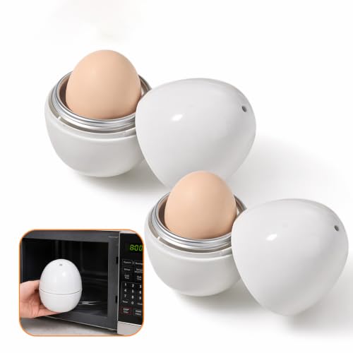 Hervidor de huevos Microondas, Huevos de Aluminio Capacidad 1 Huevo