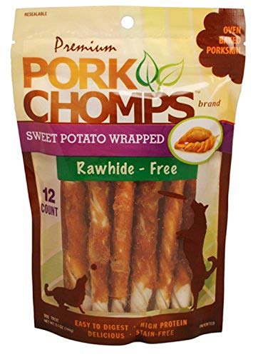 Pork-Chomps-Baked-Pork-Skin-Dog-Chews-5-inch-Mini-Twists-Real-Sweet-Potato-Wrap-12-Count