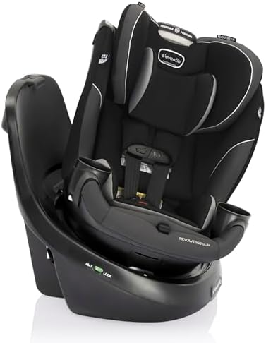 Evenflo Revolve360 Slim 2-in-1 Rotational Convertible Car Seat
