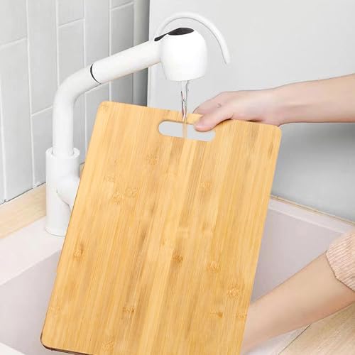 Juego de 12 Tablas de Cortar de Madera con Mango Incorporado miniatura 7