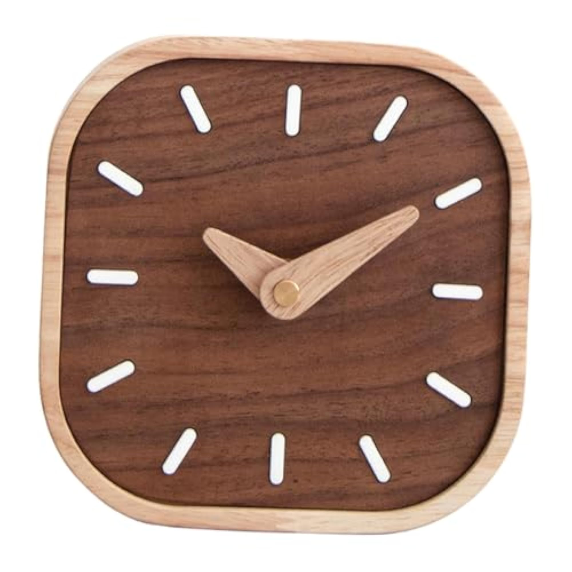 Stylish Desktop Tabletop Clock, Grey