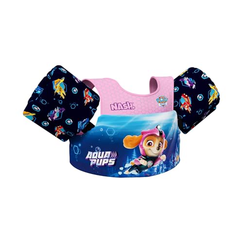 NASH, Boia Infantil Colete Salva Vidas Aqua Pups Skye Nash
