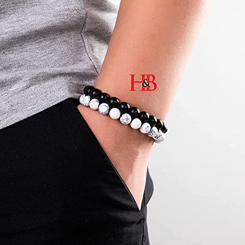 Stone Layered Braided Beads Bracelet