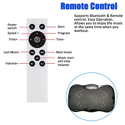 iMeshbean Vibrationsplatte Vibrationstrainer 3D Trainingsgerät Fitness Vibration Shaper Platte Ganzkörper rutschfest mit… – Bild 5