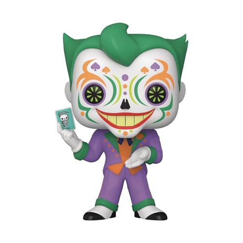 Funko Pop Heroes: Dia De Los Dc - Joker, Multicolor